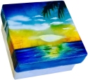 Kubla Crafts Capiz 1176 Sunset Capiz Box