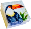 Kubla Crafts Capiz 1181 Toucan Capiz Box