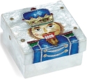 Kubla Crafts Cloisonne 1193 Nutcracker Capiz Box