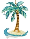 Kubla Crafts Capiz 1312CN Palm Tree Capiz Ornament