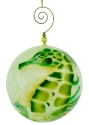 Kubla Crafts Capiz 1355K Seahorse Ball Ornament Set of 2
