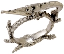 Kubla Crafts Bejeweled Enamel 1400B Shrimp Napkin Rings Set of 2