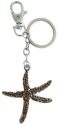 Kubla Crafts Bejeweled Enamel 1456AM Starfish Key Ring