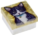 Kubla Crafts Capiz 1572 Cat Capiz Box