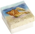 Kubla Crafts Capiz 1596 Conch Shell Capiz Box