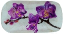Kubla Crafts Capiz KUB 1626D Orchid Oblong Capiz Tray