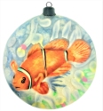 Kubla Crafts Capiz 1645V Clownfish Capiz Ornament