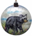 Kubla Crafts Capiz 1646M Bear Capiz Ornament