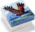 Kubla Crafts Capiz 1779- Eagle Capiz Box
