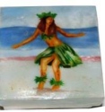 Kubla Crafts Capiz 1570 Hula Capiz Box