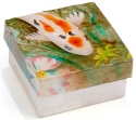 Kubla Crafts Capiz 1750A Koi Capiz Box