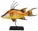 Kubla Crafts Capiz 2110 HogFish Capiz Tabletop