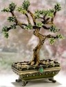 Kubla Crafts Bejeweled Enamel 3391 Bonsai Tree Box
