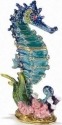 Kubla Crafts Bejeweled Enamel 3413- Seahorse Box