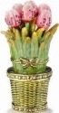 Kubla Crafts Bejeweled Enamel 3454 Tulip Flower Box