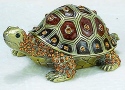 Kubla Crafts Bejeweled Enamel 4009B Turtle Box