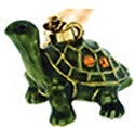 Kubla Crafts Bejeweled Enamel 4009N Turtle Necklace