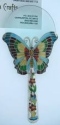 Kubla Crafts Cloisonne 4320YB Cloisonne Butterfly Magnifying Glass