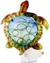 Kubla Crafts Capiz 2115D Sea Turtle Capiz Night Light