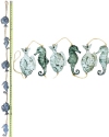 Kubla Crafts Capiz 2188 Fish and Seahorse Zinc Garland