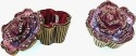 Kubla Crafts Bejeweled Enamel 3824 Jeweled Rose Box
