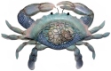 Kubla Crafts Capiz 2205 Capiz Crab Wall Decor