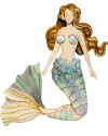 Kubla Crafts Capiz 2231N Mermaid Capiz Pastel Wall Décor