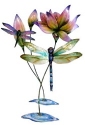 Kubla Crafts Capiz 2238N Lotus Dragonflies Capiz Wall Decor new