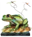 Kubla Crafts Capiz 2254N Frog Capiz Tabletop Décor