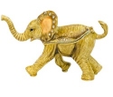 Kubla Crafts Bejeweled Enamel 2802N Large Elephant Box