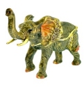 Kubla Crafts Bejeweled Enamel 2810N Elephant Box