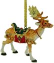 Kubla Crafts Bejeweled Enamel 2877 Jeweled Enamel Reindeer Ornament