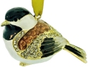 Kubla Crafts Bejeweled Enamel 2883 Chickadee Bejeweled Ornament