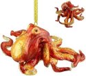 Kubla Crafts Cloisonne 2899 Jeweled Enamel Octopus Ornament