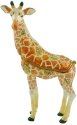 Kubla Crafts Bejeweled Enamel 2905 Tall Giraffe Box