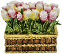 Kubla Crafts Bejeweled Enamel 2912 Tulip Box