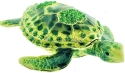 Kubla Crafts Bejeweled Enamel 2931 Green Sea Turtle Hinged Box