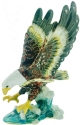 Kubla Crafts Bejeweled Enamel 2950 Eagle Hinged Box