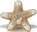 Kubla Crafts Bejeweled Enamel 3305 Small Starfish Box