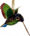 Kubla Crafts Cloisonne 4867 Cloisonne Mini Hummingbird Ornament