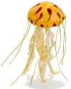 Kubla Crafts Bejeweled Enamel 3003 Enamel Metal Jelly Fish Sculpture