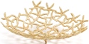 Kubla Crafts Bejeweled Enamel KUB 3017TN Coral Starfish Plate Medium