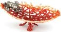 Kubla Crafts Bejeweled Enamel 3019 Coral Sea Turtle Tray