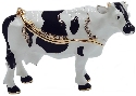 Kubla Crafts Bejeweled Enamel 3075 Cow Box