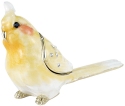 Kubla Crafts Bejeweled Enamel 3098 Cockatiel Hinged Box