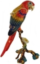 Kubla Crafts Bejeweled Enamel KUB 3130 Macaw Parrot Box