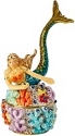 Kubla Crafts Bejeweled Enamel KUB 3135 Mermaid Box