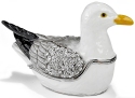 Kubla Crafts Bejeweled Enamel KUB 3172 Seagull Box