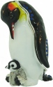 Kubla Crafts Bejeweled Enamel 3188 Penguin and Baby Box