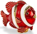 Kubla Crafts Bejeweled Enamel 3199 Clownfish Box